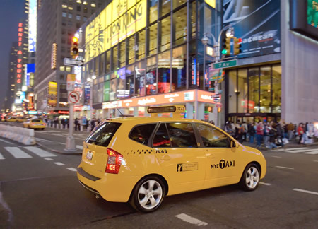 Taxi KIA MOTORS AMERICA