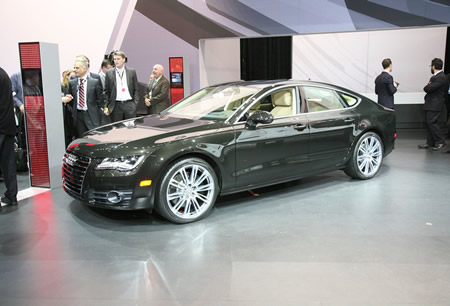 Frozen Audi In New York. New York International Auto
