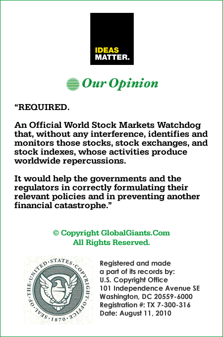 Our Opinion