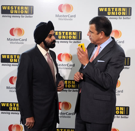 MasterCard, Western Union