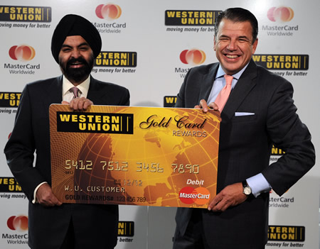 MasterCard, Western Union
