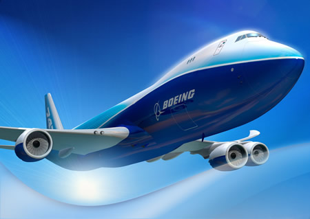 Boeing has launched the 747-8 family of commercial airplanes, 