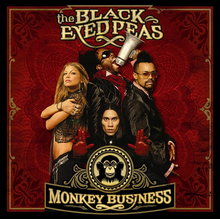 the black eyed peas album cover the beginning. Photo: Black Eyed Peas - Monkey Business Album Cover