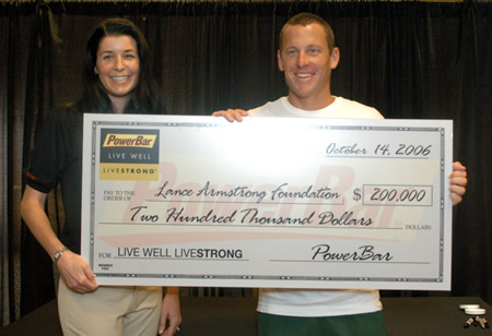 POWERBAR, Lance Armstrong Foundation