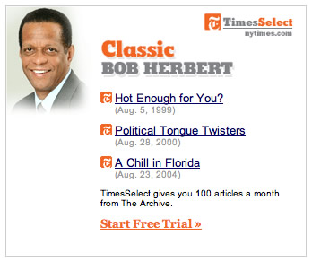 TimesSelect The New York Times